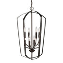 Generation Lighting - 5134908-710 - Eight Light Hall / Foyer Pendant - Romee - Bronze