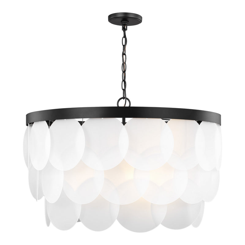 Eight Light Pendant<br /><span style="color:#4AB0CE;">Entrega: 4-10 dias en USA</span><br /><span style="color:#4AB0CE;font-size:60%;">PREGUNTE POR ENTREGA EN PANAMA</span><br />Collection: Mellita<br />Finish: Midnight Black