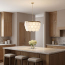 Visual Comfort Studio - 5202508-848 - Eight Light Pendant - Mellita - Satin Brass