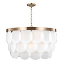 Eight Light Pendant<br /><span style="color:#4AB0CE;">Entrega: 4-10 dias en USA</span><br /><span style="color:#4AB0CE;font-size:60%;">PREGUNTE POR ENTREGA EN PANAMA</span><br />Collection: Mellita<br />Finish: Satin Brass