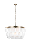 Visual Comfort Studio - 5202508EN-848 - Eight Light Pendant - Mellita - Satin Brass