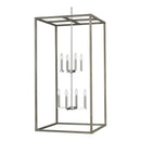 Generation Lighting - 5234508-872 - Eight Light Hall / Foyer Pendant - Moffet Street - Washed Pine