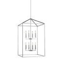 Generation Lighting - 5315008-05 - Eight Light Hall / Foyer Pendant - Perryton - Chrome