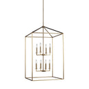 Generation Lighting - 5315008EN-848 - Eight Light Hall / Foyer - Perryton - Satin Brass