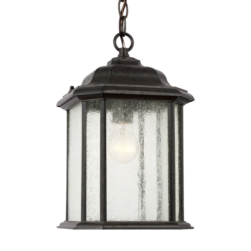 Generation Lighting. - 60031-746 - One Light Outdoor Pendant - Kent - Oxford Bronze