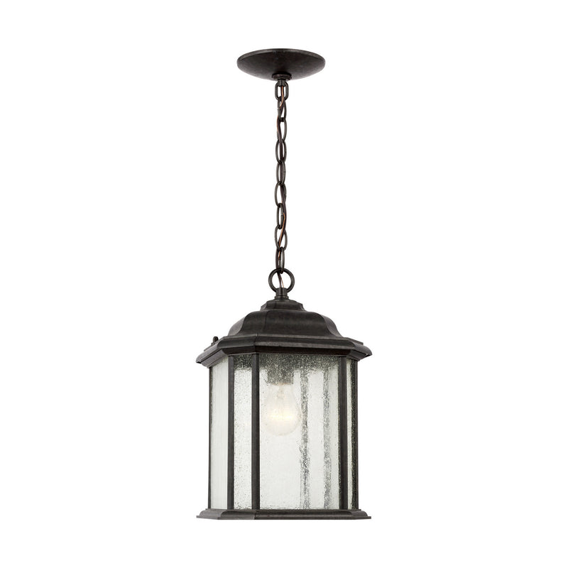 One Light Outdoor Pendant<br /><span style="color:#4AB0CE;">Entrega: 4-10 dias en USA</span><br /><span style="color:#4AB0CE;font-size:60%;">PREGUNTE POR ENTREGA EN PANAMA</span><br />Collection: Kent<br />Finish: Oxford Bronze