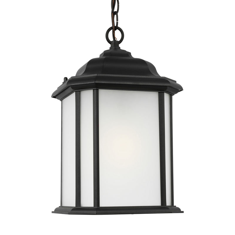 Generation Lighting - 60531-12 - One Light Outdoor Pendant - Kent - Black