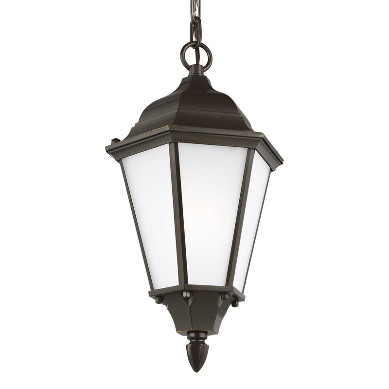 One Light Outdoor Pendant<br /><span style="color:#4AB0CE;">Entrega: 4-10 dias en USA</span><br /><span style="color:#4AB0CE;font-size:60%;">PREGUNTE POR ENTREGA EN PANAMA</span><br />Collection: Bakersville<br />Finish: Antique Bronze