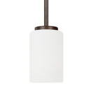 Generation Lighting - 61160-710 - One Light Mini-Pendant - Oslo - Bronze