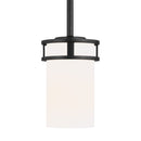 One Light Mini-Pendant<br /><span style="color:#4AB0CE;">Entrega: 4-10 dias en USA</span><br /><span style="color:#4AB0CE;font-size:60%;">PREGUNTE POR ENTREGA EN PANAMA</span><br />Collection: Robie<br />Finish: Midnight Black