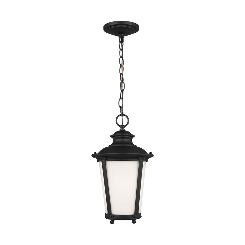 One Light Outdoor Pendant<br /><span style="color:#4AB0CE;">Entrega: 4-10 dias en USA</span><br /><span style="color:#4AB0CE;font-size:60%;">PREGUNTE POR ENTREGA EN PANAMA</span><br />Collection: Cape May<br />Finish: Black