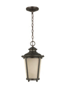Generation Lighting - 62240EN3-780 - One Light Outdoor Pendant - Cape May - Burled Iron