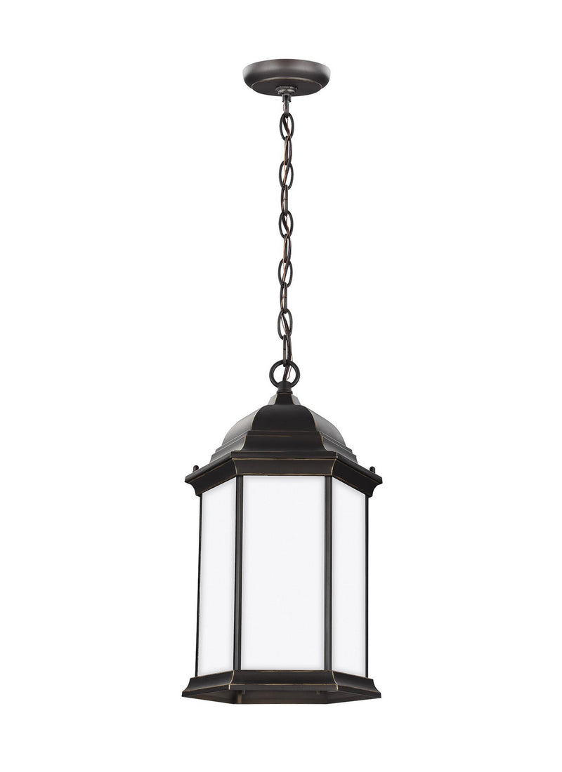 Generation Lighting. - 6238751EN3-71 - One Light Outdoor Pendant - Sevier - Antique Bronze