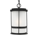 Generation Lighting - 6290901-12 - One Light Outdoor Pendant - Wilburn - Black