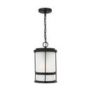 One Light Outdoor Pendant<br /><span style="color:#4AB0CE;">Entrega: 4-10 dias en USA</span><br /><span style="color:#4AB0CE;font-size:60%;">PREGUNTE POR ENTREGA EN PANAMA</span><br />Collection: Wilburn<br />Finish: Black