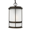 Generation Lighting - 6290901-71 - One Light Outdoor Pendant - Wilburn - Antique Bronze