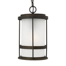 Generation Lighting - 6290901-71 - One Light Outdoor Pendant - Wilburn - Antique Bronze