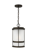 Generation Lighting - 6290901EN3-71 - One Light Outdoor Pendant - Wilburn - Antique Bronze