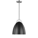 One Light Pendant<br /><span style="color:#4AB0CE;">Entrega: 4-10 dias en USA</span><br /><span style="color:#4AB0CE;font-size:60%;">PREGUNTE POR ENTREGA EN PANAMA</span><br />Collection: Norman<br />Finish: Chrome