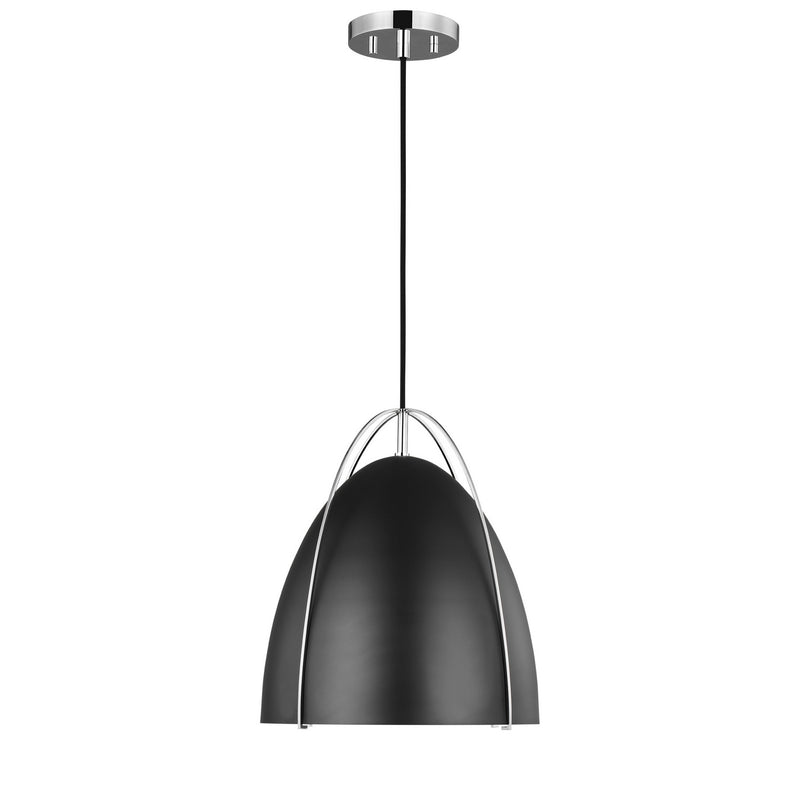 One Light Pendant<br /><span style="color:#4AB0CE;">Entrega: 4-10 dias en USA</span><br /><span style="color:#4AB0CE;font-size:60%;">PREGUNTE POR ENTREGA EN PANAMA</span><br />Collection: Norman<br />Finish: Chrome