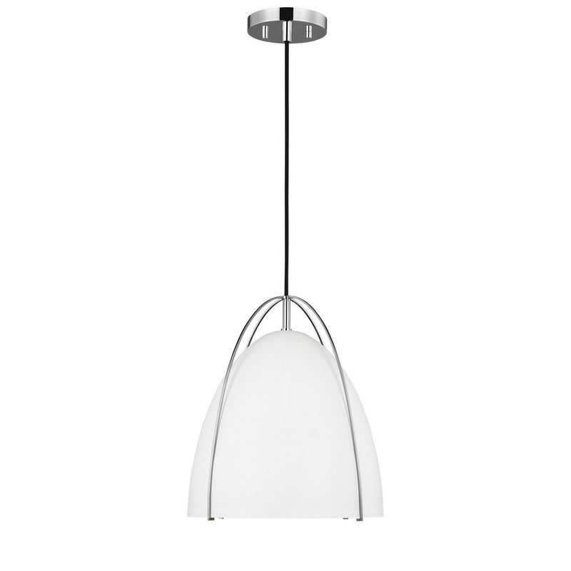 One Light Pendant<br /><span style="color:#4AB0CE;">Entrega: 4-10 dias en USA</span><br /><span style="color:#4AB0CE;font-size:60%;">PREGUNTE POR ENTREGA EN PANAMA</span><br />Collection: Norman<br />Finish: Chrome