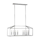 Generation Lighting - 6615008EN-05 - Eight Light Island Pendant - Perryton - Chrome