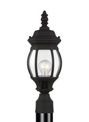 Generation Lighting - 82202-12 - One Light Outdoor Post Lantern - Wynfield - Black
