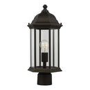 Generation Lighting - 8238601-71 - One Light Outdoor Post Lantern - Sevier - Antique Bronze
