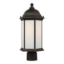 Generation Lighting - 8238651-71 - One Light Outdoor Post Lantern - Sevier - Antique Bronze