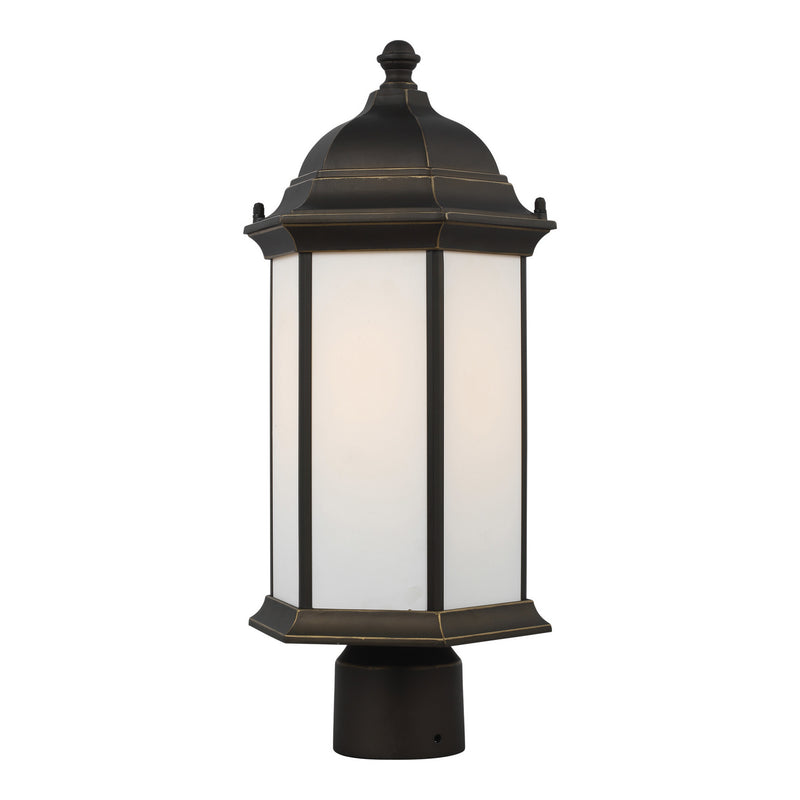 Generation Lighting - 8238651-71 - One Light Outdoor Post Lantern - Sevier - Antique Bronze