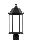 Generation Lighting - 8238651EN3-12 - One Light Outdoor Post Lantern - Sevier - Black