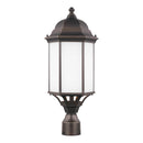 Generation Lighting - 8238751-71 - One Light Outdoor Post Lantern - Sevier - Antique Bronze
