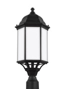Generation Lighting - 8238751EN3-12 - One Light Outdoor Post Lantern - Sevier - Black