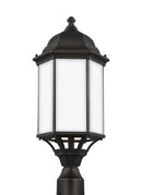 Generation Lighting - 8238751EN3-71 - One Light Outdoor Post Lantern - Sevier - Antique Bronze