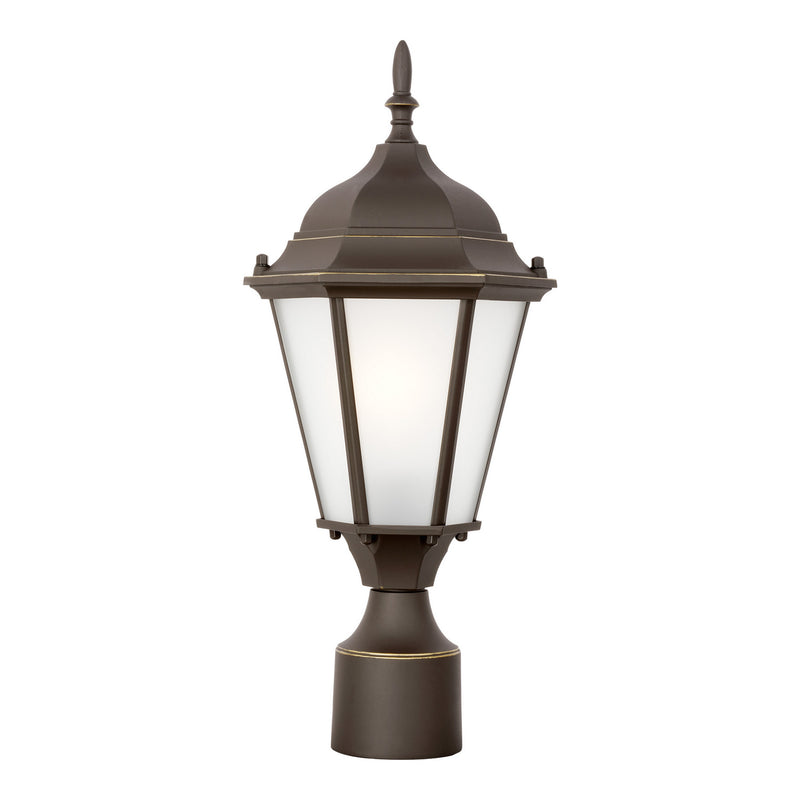 Generation Lighting - 82941EN3-71 - One Light Outdoor Post Lantern - Bakersville - Antique Bronze