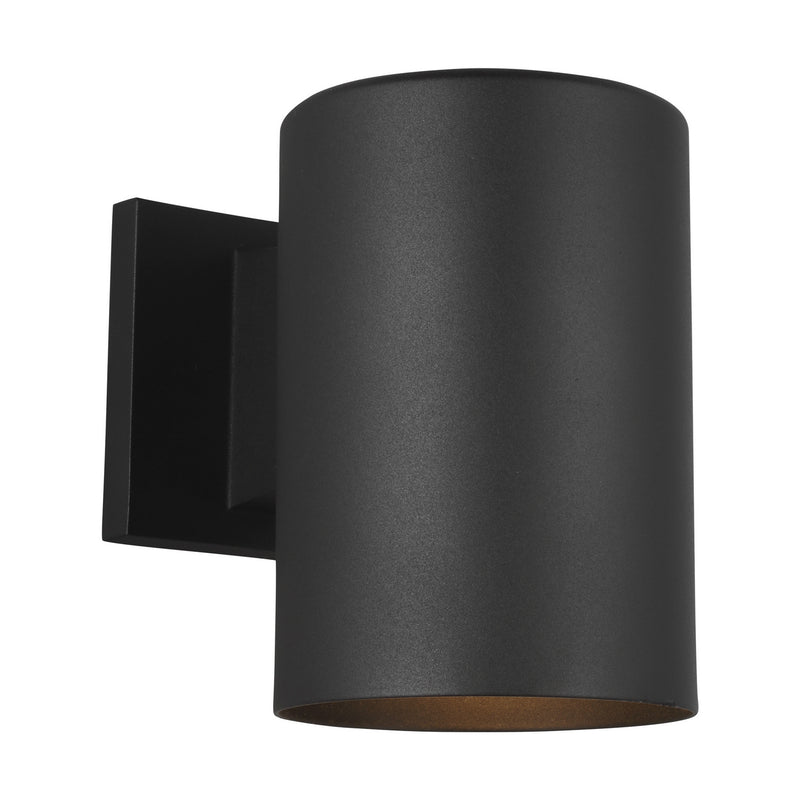 Visual Comfort Studio - 8313801-12 - One Light Outdoor Wall Lantern - Outdoor Cylinders - Black