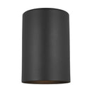 One Light Outdoor Wall Lantern<br /><span style="color:#4AB0CE;">Entrega: 4-10 dias en USA</span><br /><span style="color:#4AB0CE;font-size:60%;">PREGUNTE POR ENTREGA EN PANAMA</span><br />Collection: Outdoor Cylinders<br />Finish: Black