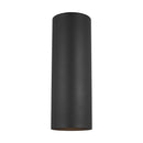 Two Light Outdoor Wall Lantern<br /><span style="color:#4AB0CE;">Entrega: 1-2 semanas en USA</span><br /><span style="color:#4AB0CE;font-size:60%;">PREGUNTE POR ENTREGA EN PANAMA</span><br />Collection: Outdoor Cylinders<br />Finish: Black