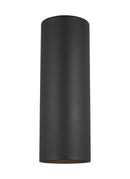 Visual Comfort Studio - 8313802EN3-12 - Two Light Outdoor Wall Lantern - Outdoor Cylinders - Black