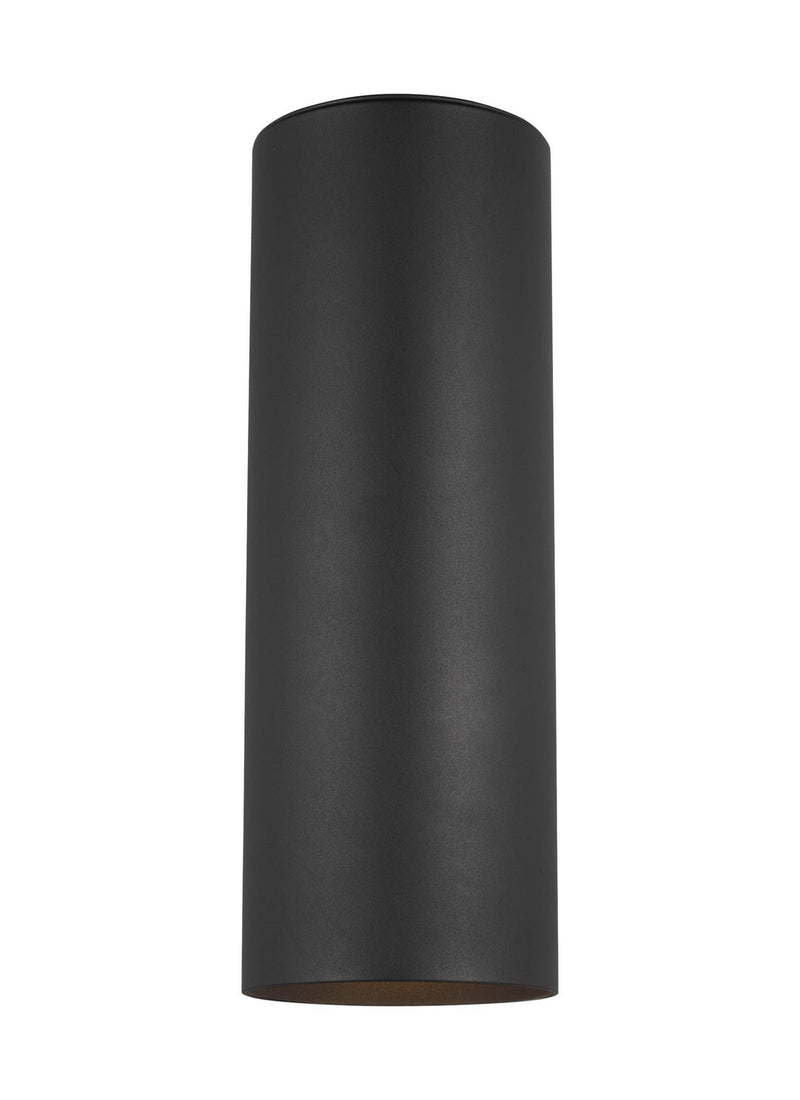 Visual Comfort Studio - 8313802EN3-12 - Two Light Outdoor Wall Lantern - Outdoor Cylinders - Black