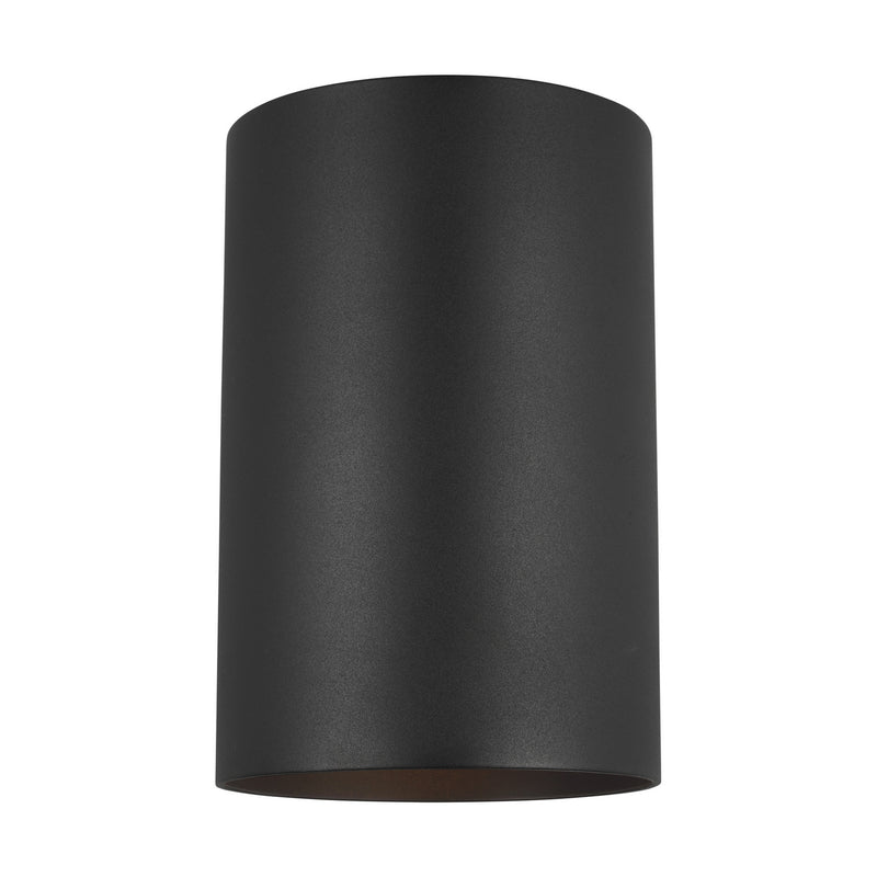 One Light Outdoor Wall Lantern<br /><span style="color:#4AB0CE;">Entrega: 4-10 dias en USA</span><br /><span style="color:#4AB0CE;font-size:60%;">PREGUNTE POR ENTREGA EN PANAMA</span><br />Collection: Outdoor Cylinders<br />Finish: Black