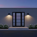 Generation Lighting - 8438501-12 - One Light Outdoor Wall Lantern - Crittenden - Black