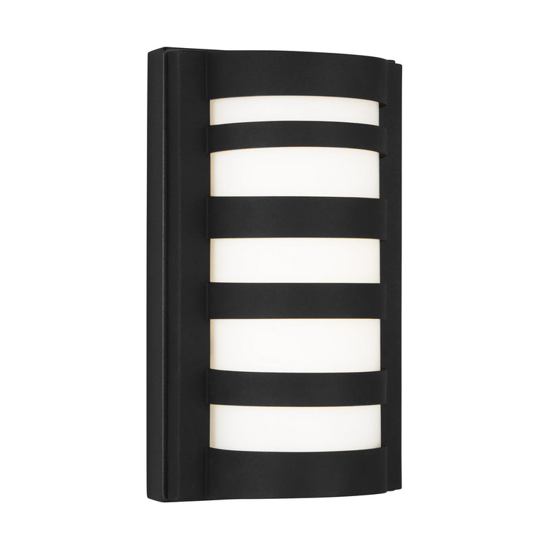 Generation Lighting - 8543193S-12 - LED Outdoor Wall Lantern - Rebay - Black