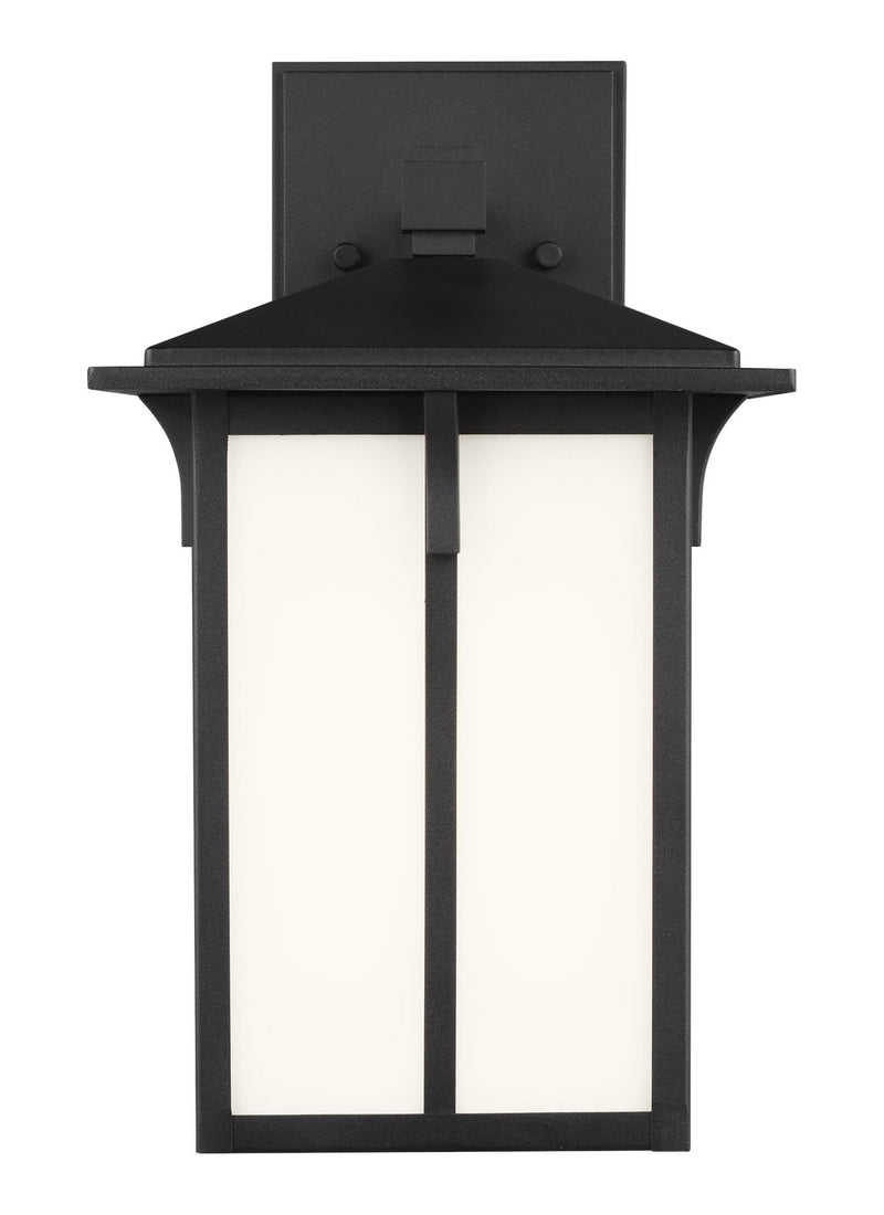 Generation Lighting - 8552701EN3-12 - One Light Outdoor Wall Lantern - Tomek - Black