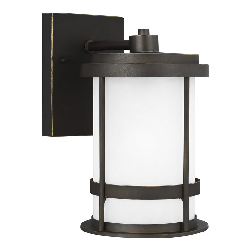 Generation Lighting. - 8590901D-71 - One Light Outdoor Wall Lantern - Wilburn - Antique Bronze