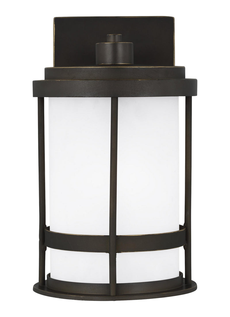 Generation Lighting - 8590901DEN3-71 - One Light Outdoor Wall Lantern - Wilburn - Antique Bronze
