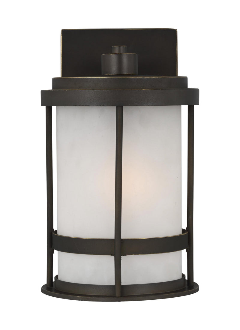 Generation Lighting - 8590901EN3-71 - One Light Outdoor Wall Lantern - Wilburn - Antique Bronze