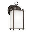 Generation Lighting - 8593001-71 - One Light Outdoor Wall Lantern - New Castle - Antique Bronze