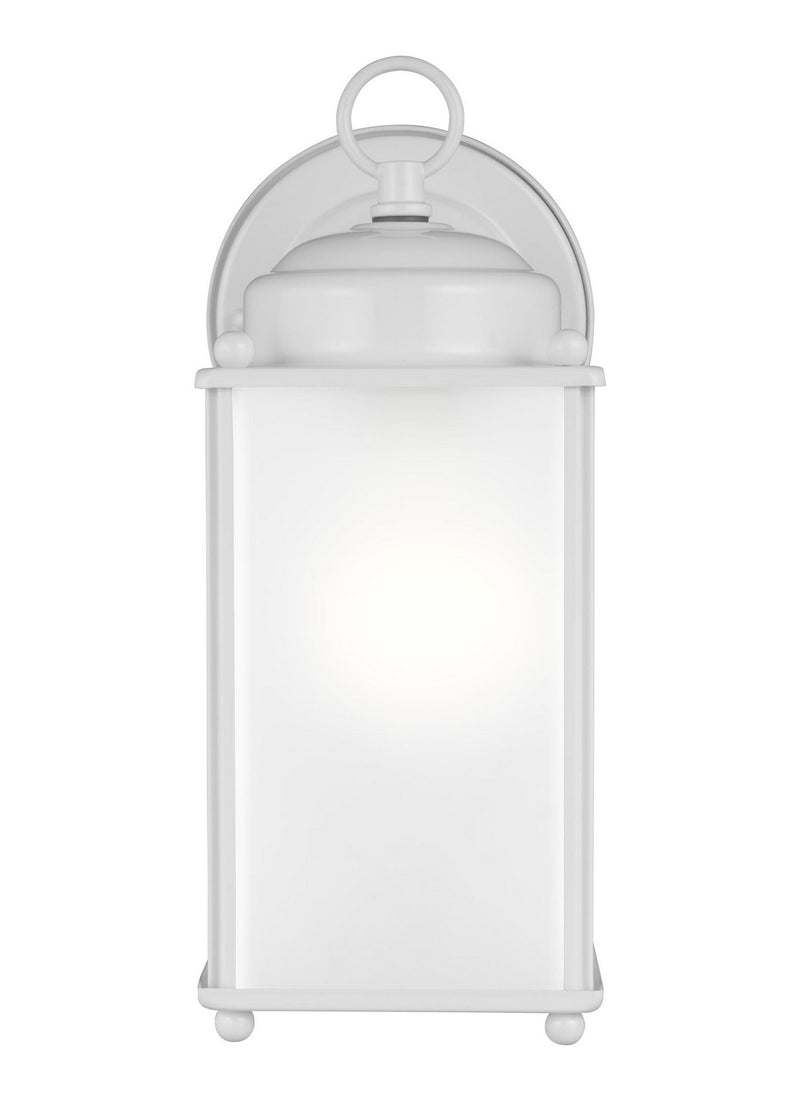 Generation Lighting - 8593001EN3-15 - One Light Outdoor Wall Lantern - New Castle - White