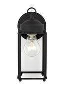 Generation Lighting - 8593-12 - One Light Outdoor Wall Lantern - New Castle - Black